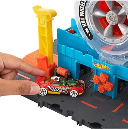 Hot Wheels Super Twist Tire Shop Hdp02 Lisanslı Ürün,Rkt-Hdp02