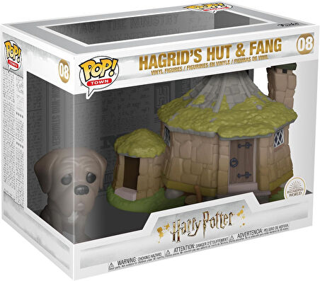 Funko Fgr-Pop Town, Harry Potter, Hagrid'S Hut W/ Fang