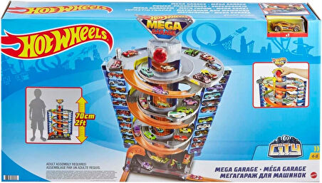 Hot Wheels Mega Garaj, 4 Yaş Ve Üzeri, Gtt95