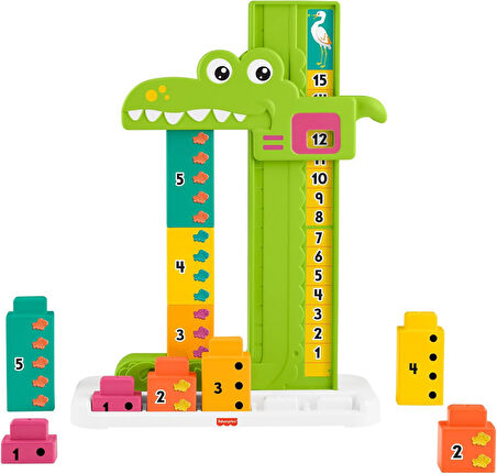 Fisher-Price® Matematikçi Timsah, 3Y+, Jct13