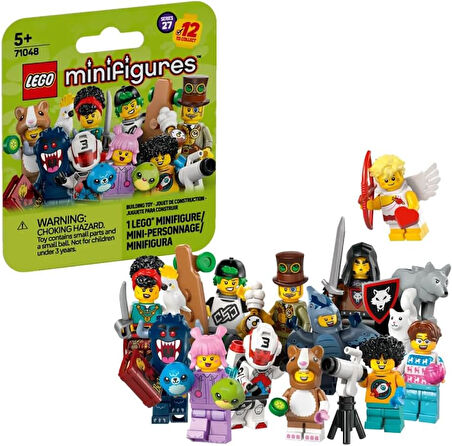 Lego Minifigures Seri 27 71048 – 5 Yaş Ve Üzeri Kız Ve Erkek Çocukları Için Koleksiyonluk Gizemli Ku