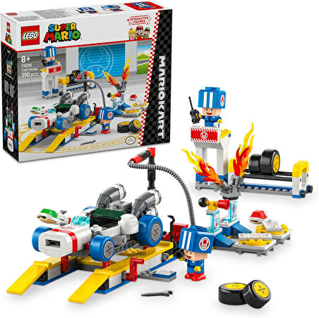 Lego Super Mario: Mario Kart – Toad’Un Garajı 72035, 8 Yaş Ve Üzeri Erkek Ve Kız Çocukları İçin, 2 M