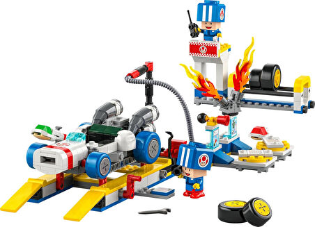 Lego Super Mario: Mario Kart – Toad’Un Garajı 72035, 8 Yaş Ve Üzeri Erkek Ve Kız Çocukları İçin, 2 M