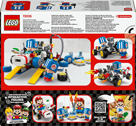 Lego Super Mario: Mario Kart – Toad’Un Garajı 72035, 8 Yaş Ve Üzeri Erkek Ve Kız Çocukları İçin, 2 M