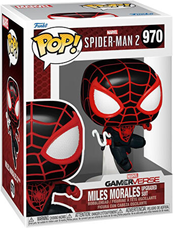Funko Pop! Marvel: Gamerverse - Örümcek Adam 2, Miles Morales Yükseltilmiş Takım
