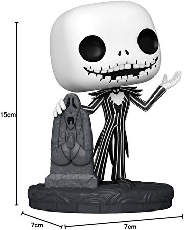 Funko Pop Figür: The Nightmare Before Christmas 30Th - Jack With Gravestone