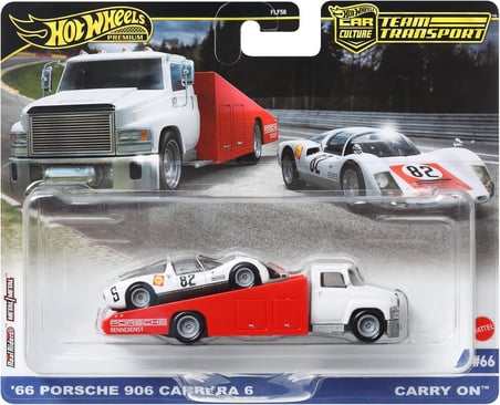 Hot Wheels Team Transport 2024 Mix 2-66 Porsche 906 Carrera 6 Hrv47