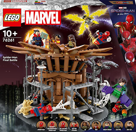 Lego Marvel Örümcek Adam Son Savaş 76261 Oyuncak Yapım Seti (900 Parça)