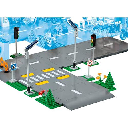 Lego City Yol Zeminleri 60304-5 Yaş Ve Üzeri Çocuklar İçin Lego City Setleriyle Uyumlu Yaratıcı Oyun
