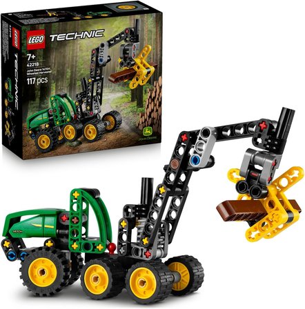 Lego Technic John Deere 1470H Tekerlekli Orman Makinesi 42218 – 7 Yaş Ve Üzeri Kız Ve Erkek Çocuklar