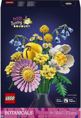 Lego Botanicals Küçük Sarı Buket 10347 - Papatya, Şakayık Ve Lale İçeren Sevgililer Günü'Ne Özel Dek