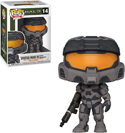 Funko Pop! Halo: Spartan Mark Vii W / Vk78 Commando Riffle - Black
