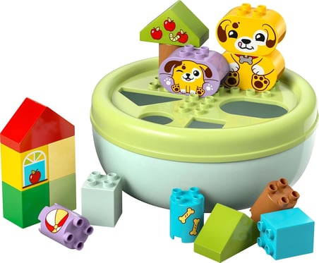 Lego Duplo İlk Şekil Ayırıcı: Köpek Evi 10441 – 1,5 Yaş Ve Üzeri Köpek Sever Çocuklar Için Hayal Güc