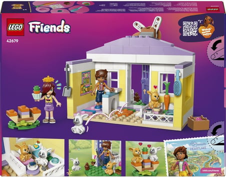 Lego Friends Heartlake Şehri Tavşan Oteli 42679 – 5 Yaş Ve Üzeri Çocuklar Için Paisley Ve Leo Mini B