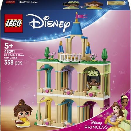 Lego Disney Princess Şato Ile Mini Belle Ve Tiana 43291 – 5 Yaş Ve Üzeri Çocuklar Için Karakterlerin