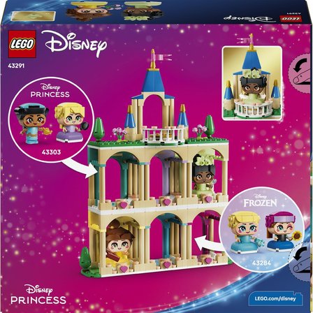 Lego Disney Princess Şato Ile Mini Belle Ve Tiana 43291 – 5 Yaş Ve Üzeri Çocuklar Için Karakterlerin