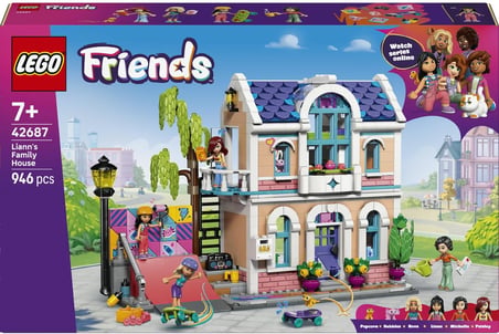 Lego Friends Liann'In Aile Evi 42687 – 7 Yaş Ve Üzeri Çocuklar Için Liann, Michelle, Paisley Ve Nova