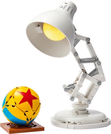 Lego Ideas | Disney Pixar Luxo Jr. 21357 - Disney Hayranı Yetişkinler Için Koleksiyonluk Sergileme M