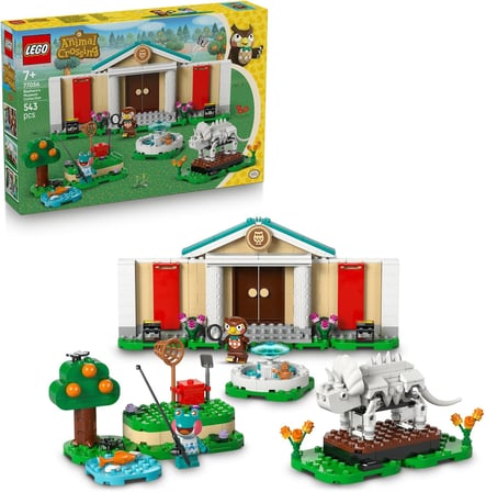 Lego Animal Crossing Blathers Müze Koleksiyonu 77056 – 7 Yaş Ve Üzeri Çocuklar Için Doğa Temalı Hayv