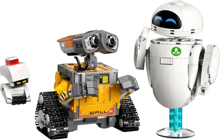 Lego ǀ Disney Ve Pixar Wall-E Ve Eve 43279 – Film Sever Yetişkinler Için Dekoratif Ve Koleksiyonluk 