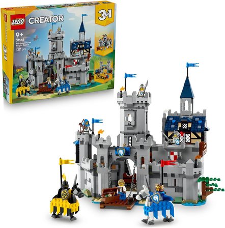 Lego Creator 3'Ü 1 Arada Orta Çağ Atlı Şövalye Kalesi 31168-9 Yaş Ve Üzeri Çocuklar Için Hem Cirit S