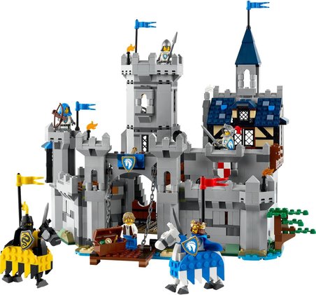 Lego Creator 3'Ü 1 Arada Orta Çağ Atlı Şövalye Kalesi 31168-9 Yaş Ve Üzeri Çocuklar Için Hem Cirit S