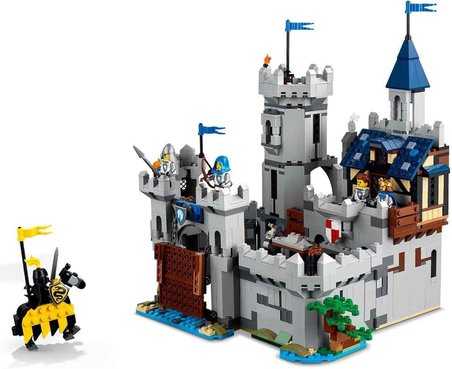 Lego Creator 3'Ü 1 Arada Orta Çağ Atlı Şövalye Kalesi 31168-9 Yaş Ve Üzeri Çocuklar Için Hem Cirit S