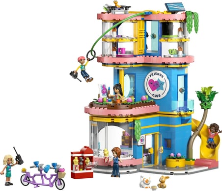 Lego Friends Heartlake Şehri Friends Kulüp Evi 42689 – 8 Yaş Ve Üzeri Çocuklar Için Autumn, Nova, Al