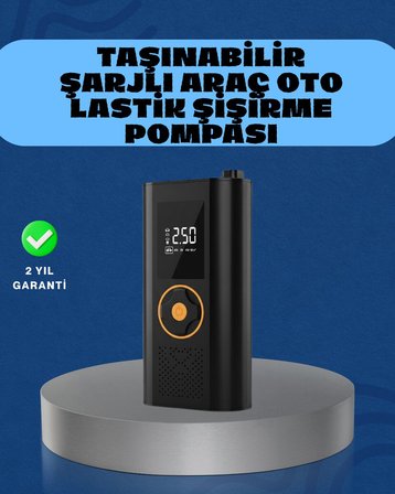 Otomatik Duran Dijital Hava Pompası Kompakt ve Taşınabilir Tasarım