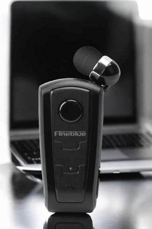 Tüm Telefonlara Uyumlu Mikrofonlu Titreşimli Makaralı Bluetooth Kulakiçi Kulaklık