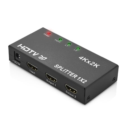 ENKADO EKD-HS12 HDMI Çoklayıcı 1Giriş 2Çıkış (1PC-2Monitör)(1923)