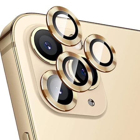 ALLY İphone  Pro Max D Metal Çerçeveli Kamera Lens Koruyucu-()