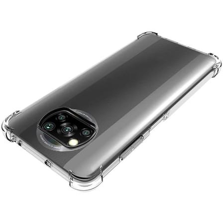 ALLY Poco X3 Anti-Drop Silikon Kılıf Shockproof Kılıf-(5775)
