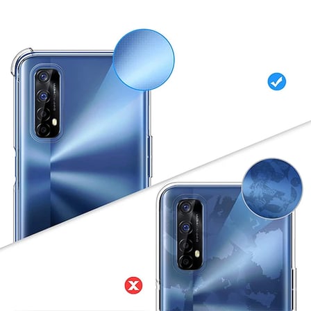 ALLY Oppo Realme  Anti-Drop Silikon Kılıf Shockproof Kılıf-()