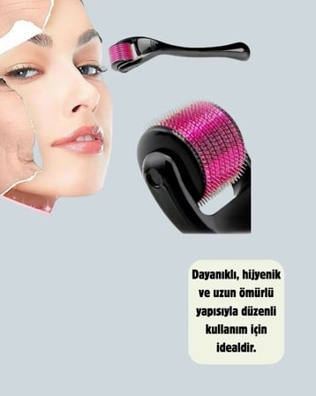 Dermaroller  mm Yara ve Yanık İzleri İçin Etkili Çözüm