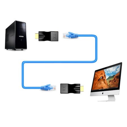 Ally Hdmi Extender k d Rj Cat Ile m Hdmi Uzatıcı-()