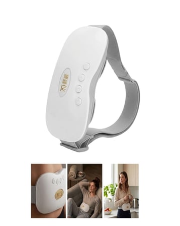 USB Şarjlı Kızılötesi Isıtmalı Titreşimli Kadın Bel ve Karın Masaj Kemeri