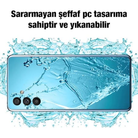Ally SM Galaxy A G Kılıf Kamera Korumalı Ultra İnce Şeffaf Silikon-()