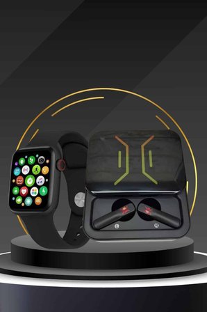 Bluetooth Bağlantılı Kablosuz Kulaklık ve Yeni Nesil Akıllı Saat . Bluetooth