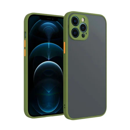 iPhone  Pro .inç Kamera Korumalı Premium Silikon Kılıf-()