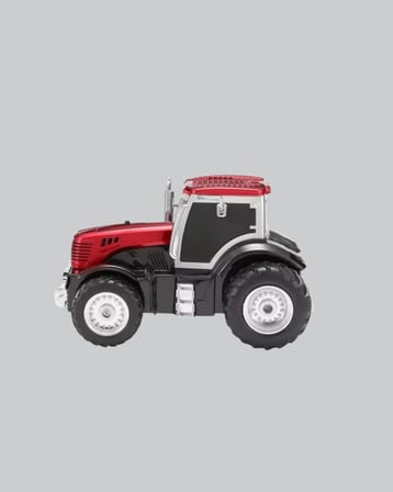 Traktör Tasarımlı Bluetooth Hoparlör W TWS Destekli Nostaljik Model