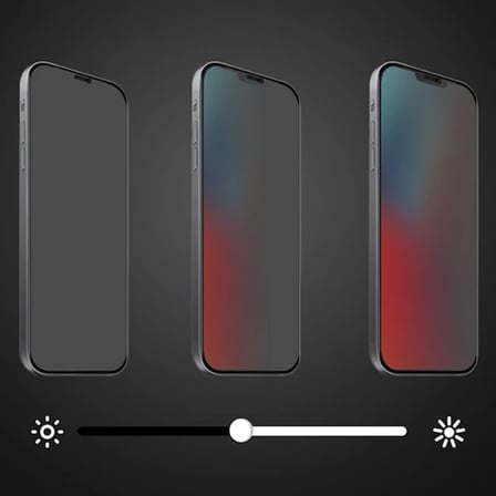 ALLY İPhone 12 PRO Max 6.7 3D Full Privacy Gizlilik Cam Ekran Koruyucu-(5775)