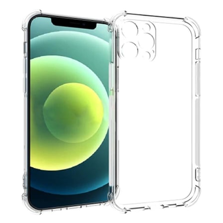 İPhone  Pro Max . Anti-Drop Silikon Kılıf Kamera Korumalı Şeffaf Silikon Kılıf-()