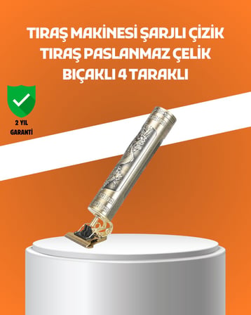 Başlıklı Suya Dayanıklı Saç Kesme Makinesi
