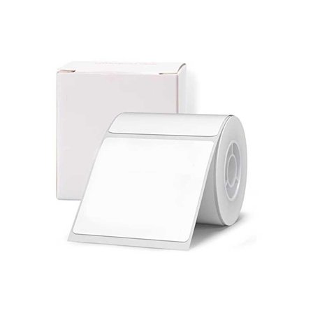 NIIMBOT T50 Etiket 50mm x 50mm (Tek Kolonda 1li) 150 adet Beyaz Kare (B1 B21S B3S B21 PRO)(1923)