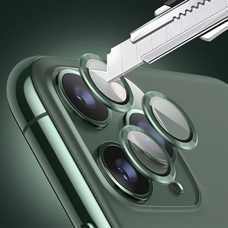 ALLY İPhone 11 Pro-11 Pro max Kamera Lens Koruyucu Aluminium 3 adet-(5775)