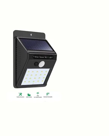 Su Geçirmez 20 LED Solar Aydınlatma | Dış Mekan için PIR Hareket Sensörü ile Akıllı Işık Yeni Nesil