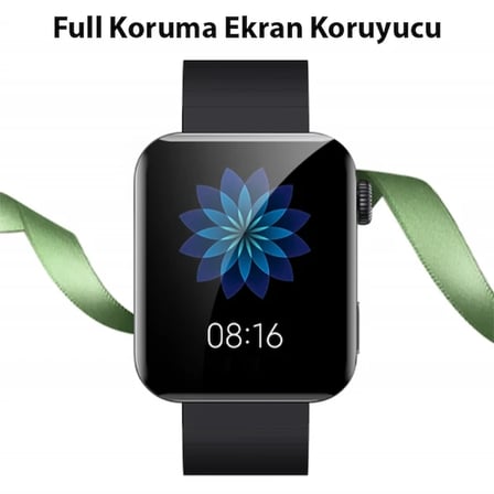 Xiaomi Uyumlu Redmi Watch 3D Full Kaplama Ekran Koruyucu PET+PMMA-(5775)