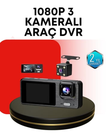 Araç Kamerası ’lü Sistem | Full HD Sesli Kayıt ve Park Gözetimi