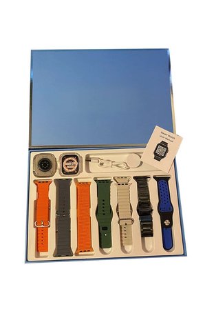 Kordonlu Unisex Akıllı Saat Çoklu Kordon Seçeneği Amoled Ekran